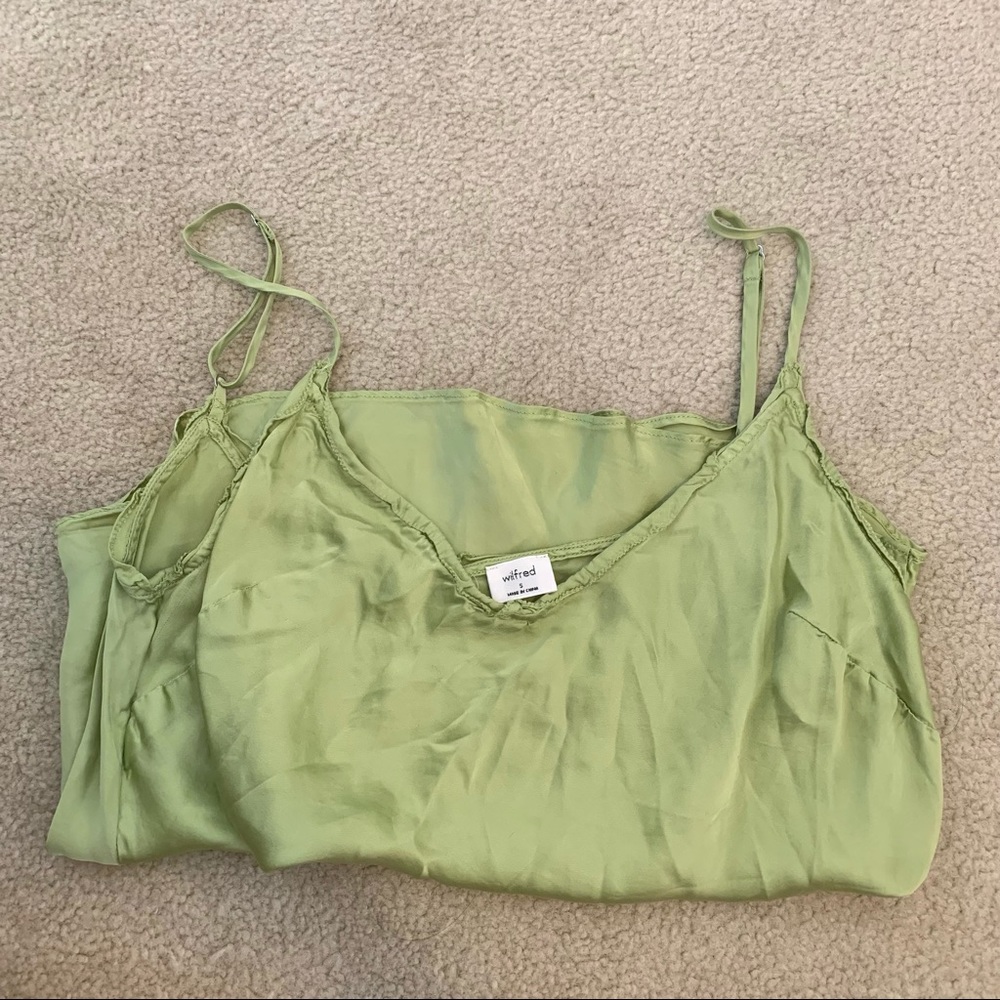 Aritzia Wilfred silk camisole